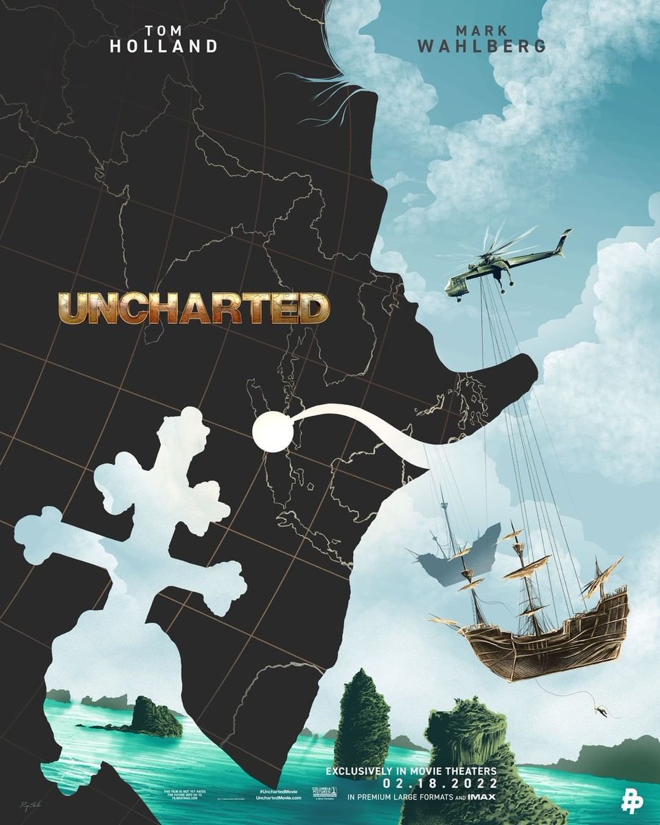 Cinematizando on X: Pôsteres de Uncharted: Fora do Mapa Estreia 17 de  fevereiro #Uncharted #UnchartedForaDoMapa #TomHolland #MarkWahlberg  #NathanDrake #Sully  / X