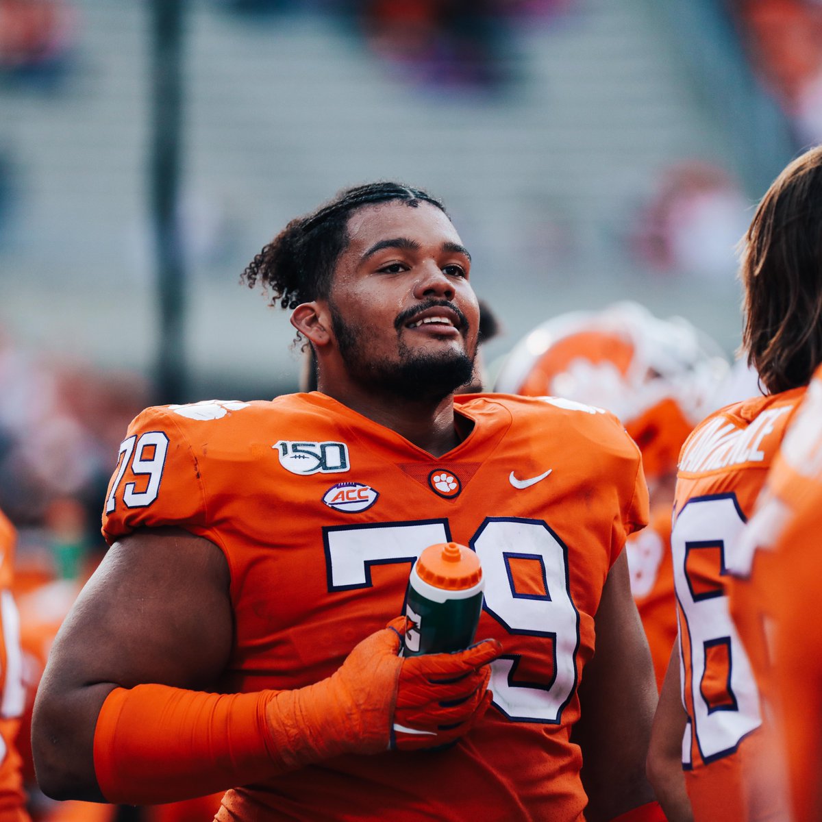 ClemsonFB's tweet photo. The brightest lights ain’t no thing for these guys. Let’s recap their experience at Clemson: 

•DJ: 1 ACCCG, 2 CFP games, 1 Natty game

•Tee: 3 ACCCGs, 5 CFP games, 2 Natty games

•Jackson: 3 ACCCGs, 5 CFP games, 2 Natty games

•Tremayne: 4 ACCCGs, 7 CFP games, 3 Natty games https://t.co/OjdO0EWluc
