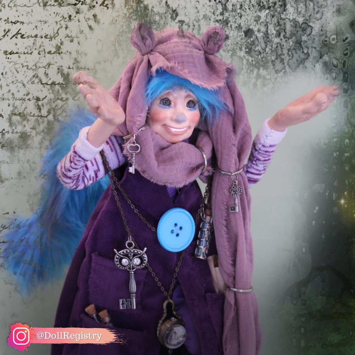 DollRegistry's tweet photo. 𝗡𝗲𝘄 𝗮𝗿𝘁𝗱𝗼𝗹𝗹 𝗳𝗿𝗼𝗺 #𝗜𝗔𝗗𝗥𝗠𝗲𝗺𝗯𝗲𝗿 #LesleyDuthie

https://t.co/B968xulXXV

#PolymerClay #polymer #Clay #OOAK #Sculpture #art #FantasyArt #fairy #OneOfAKind #Doll #IADR #PoseableDoll  #Sculpting #ClaySculpting #DollForSale #SculptureForSale #ArtdollForSale https://t.co/Fmr6HipDxo
