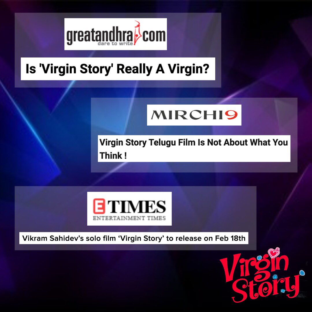 ActorVikramS's tweet photo. It’s not what you think! Watch this space for more exciting updates🙌🏻 Releasing on 18th Feb 🎞#VirginStoryOn18thFeb https://t.co/Vr514CUaUj