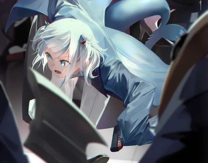 💀🦈
#callillust
#gawrt 
