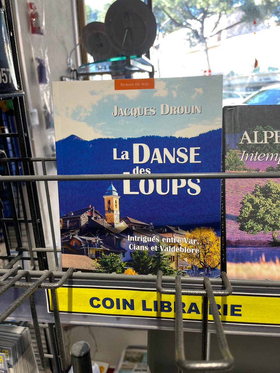 bdaedit's tweet photo. Notre dernier #romandusud a envahi #librairie #presse #CotedAzurFrance #Nice06 "La danse des loups"
intrigues entre #var #cians #Valdeblore 
#Baiedesangeseditions @bdaedit 
📘🖊️😎🌲 https://t.co/EAeBrYgUdn