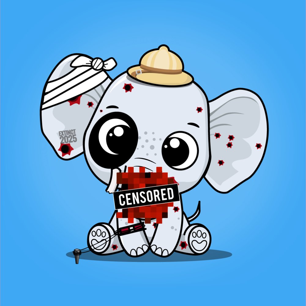 HelpEllieNFT's tweet photo. Join us to make a difference for our Ellies...
Our design of our Ellies are symbolic to the life they currently face and the image photo below is exactly why were doing this! We love our elephants and we are trying so hard to make people aware and help through NFTs!
#NFTShelp https://t.co/A8hlrTkgOa