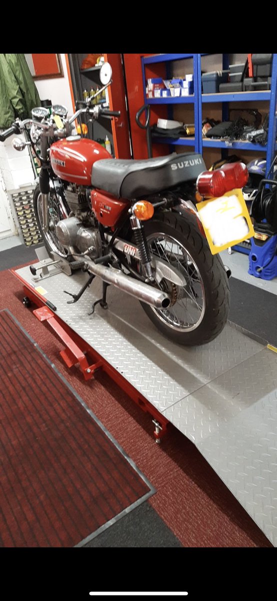 Few suspension bushes made for my dads Suzuki gt185 today.