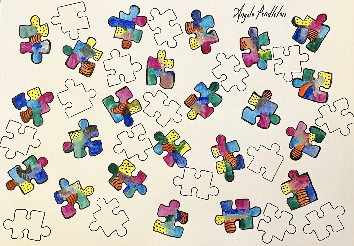 APendleton1977's tweet photo. “In pieces” #art #wellbeing #charity #mind  #MidKentMind art exhibition coming soon @MidKentMind https://t.co/HTcmhnJt6F