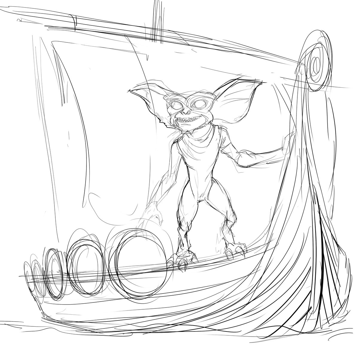 ted_ulty's tweet photo. Random commission made on Fiverr

#illustration #commission #commissionsopen #gremlin #boats #Vikings https://t.co/igCqYuMSFV