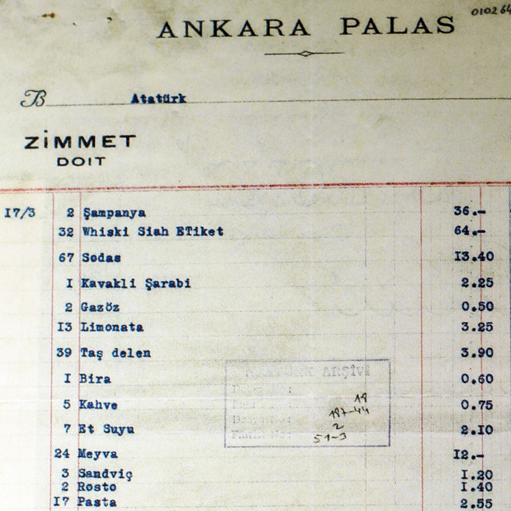 Soner Cagaptay on Twitter: "A night of drinking with Ataturk in 1928: 32  Black Label whiskies 1 Kavaklidere wine 2 champagnes 1 beer 67 sodas!" /  Twitter