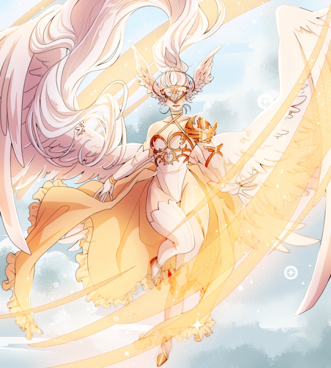 sleepyvinni's tweet photo. Finally finished! This one was a ton of fun once I got to sit down and really start working on it #oc #aloin #art https://t.co/kC757vK0KW