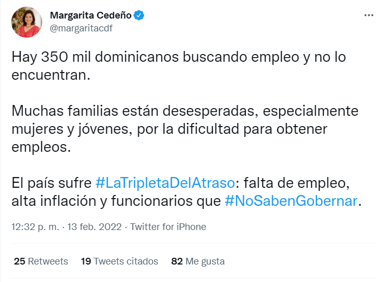 LeonardoJaquez's tweet photo. Dice Margarita Cedeño que la gente sufre la "Triple del Atraso", lo que ella olvidó es que en sus gobiernos sufrimos el home run de la destrucción: Corrupción, Depredación, Saqueo y Prostitución de las Instituciones. No volverán! 
#JaqueMate 
#ChapiadoraDelPoder https://t.co/c8vfknbe4e