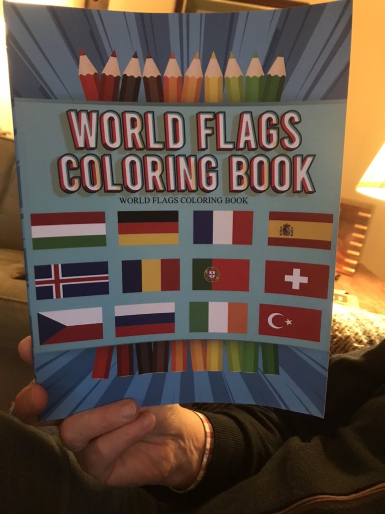 Ordered ‘World Flags Colouring Book’ from <a href="/amazon/">Amazon</a> for a young clients who wants to learn flags, relax and get off their screens. It’s arrived and is in black and white!!! Tell me <a href="/amazon/">Amazon</a> how this works????!