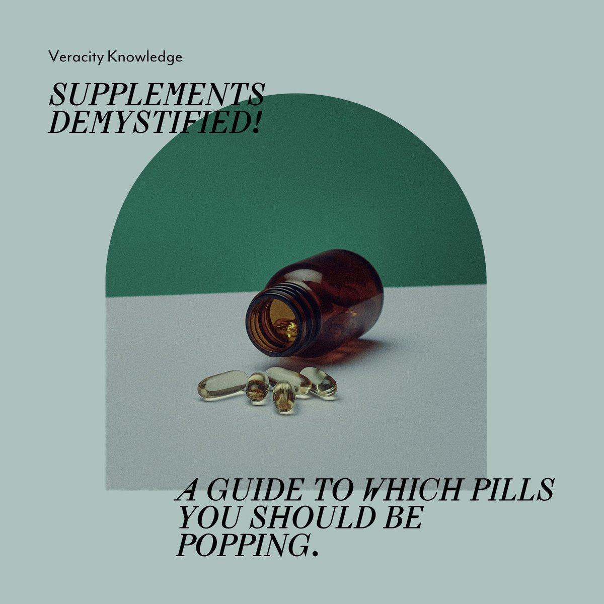 From probiotics to CoQ10, check out the full breakdown of what pills you should be popping!

Link in bio