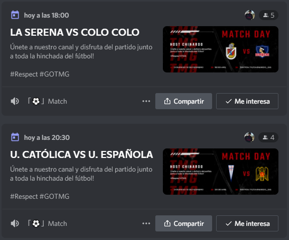 Charlesg0_'s tweet photo. Hoy vemos los partiditos en Discord! 
https://t.co/uE4KwcdMaC https://t.co/n3NHJNmpQs