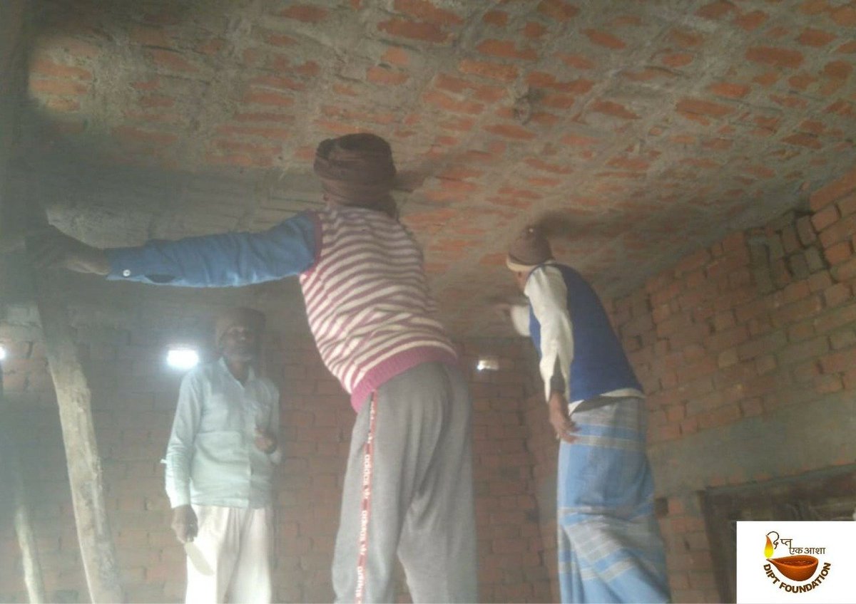 dipt_foundation's tweet photo. #ProjectUmmeed : Our first center in a #village in district #Basti is taking shape and we are committed to finish it on time so that we can start our project soon. 
#womenempowerment #childempowerment #empowerment #nonprofit #socialwork #sustainability #education #humanity https://t.co/kmWILsbR0z