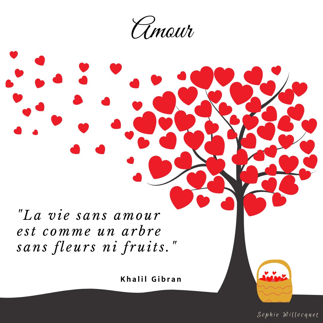 "La vie sans amour est comme un arbre sans fleurs ni fruits" Khalil Gibran

 #amour #SaintValentin #CanvaDesignChallenge #citation