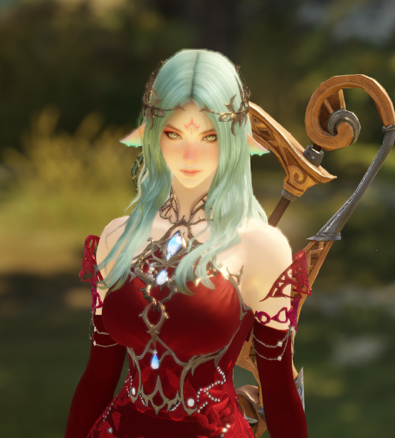 aerosaria's tweet photo. I usually hate playing mages let alone support characters but she's so precious and from the little I've played the bard class is super fun! https://t.co/fxRAoj4nbA