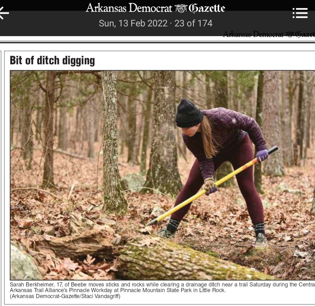 trail_ar's tweet photo. We did a thing yesterday at Pinnacle Mountain State Park. @ARStatePark https://t.co/zIzQwbBexA