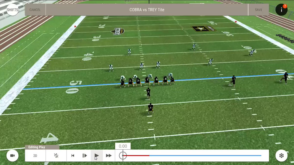 CoachVoyt's tweet photo. For Defense @GoArmyEdge is an excellent tool, we use for formation recognition, blitz/ stunt install. 
For DBs   is 🔑 when teaching #MatchQuarters coverage vs route combinqtions . https://t.co/sp8goWkIWM