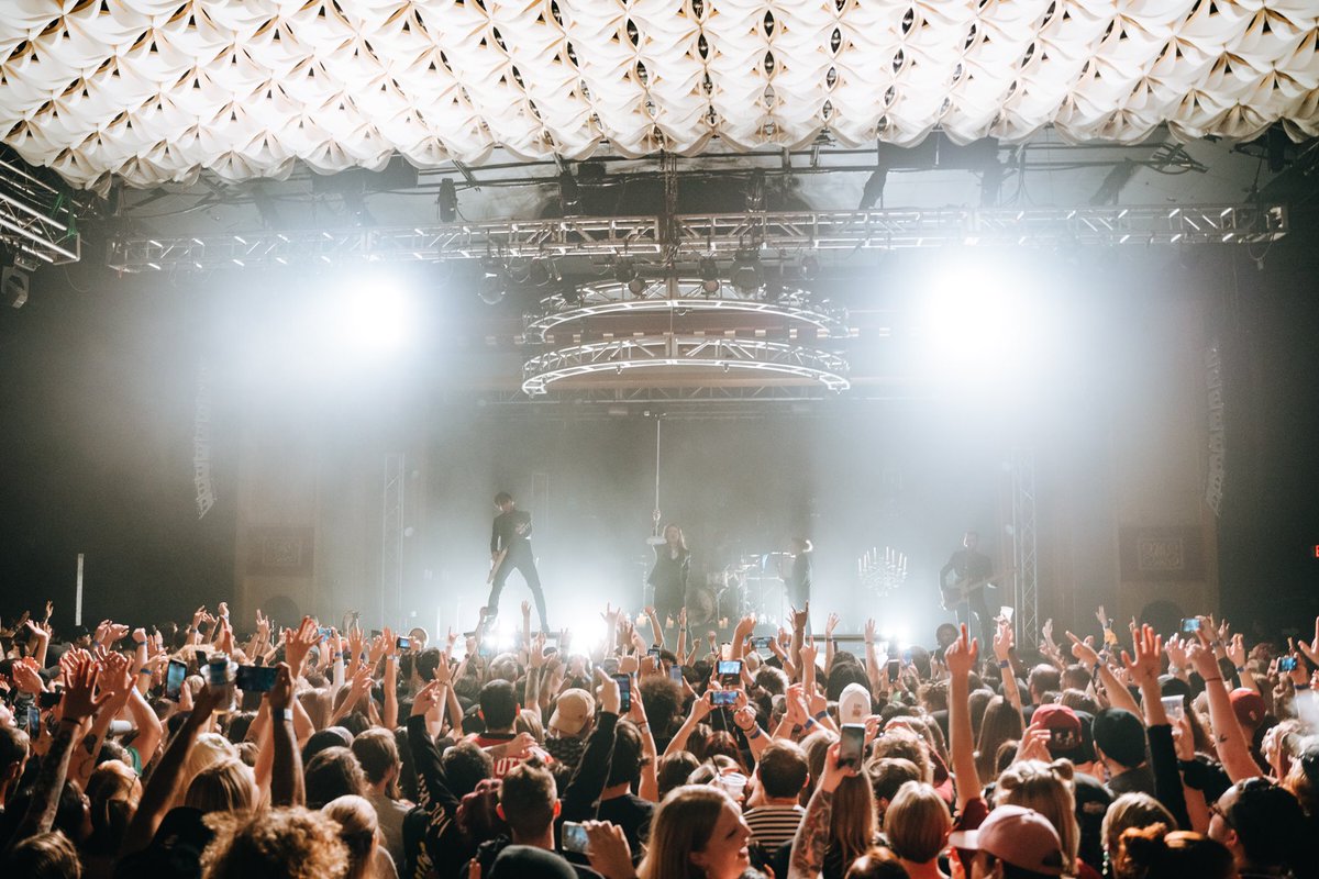 maydayparade's tweet photo. We highly recommend Ybor City on a Saturday night! (…or should we say knight? IYKYK!) 

Couple days off before we’re back in action on Tuesday in Austin. These shows are selling out like crazy so get tickets while you still can!

📷: @bridgetncraig https://t.co/PpRiGj8kbc
