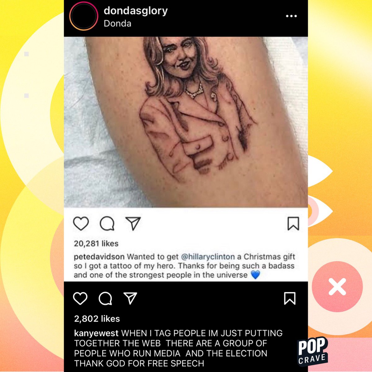 Pete Davidson & Hillary Clinton Tattoo Rumor?