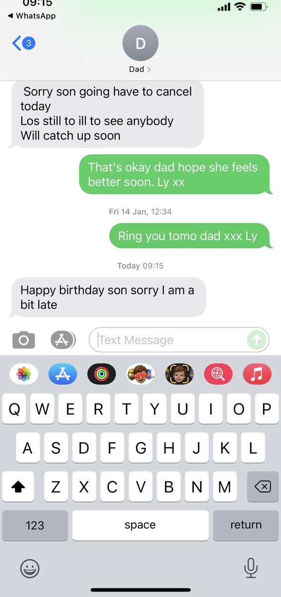 Jordanmills777's tweet photo. Nice one dad but my birthday is on Tuesday 🤣🤣🤣🤣🤣 #dadjokes #typicaldad https://t.co/QodmPCud27