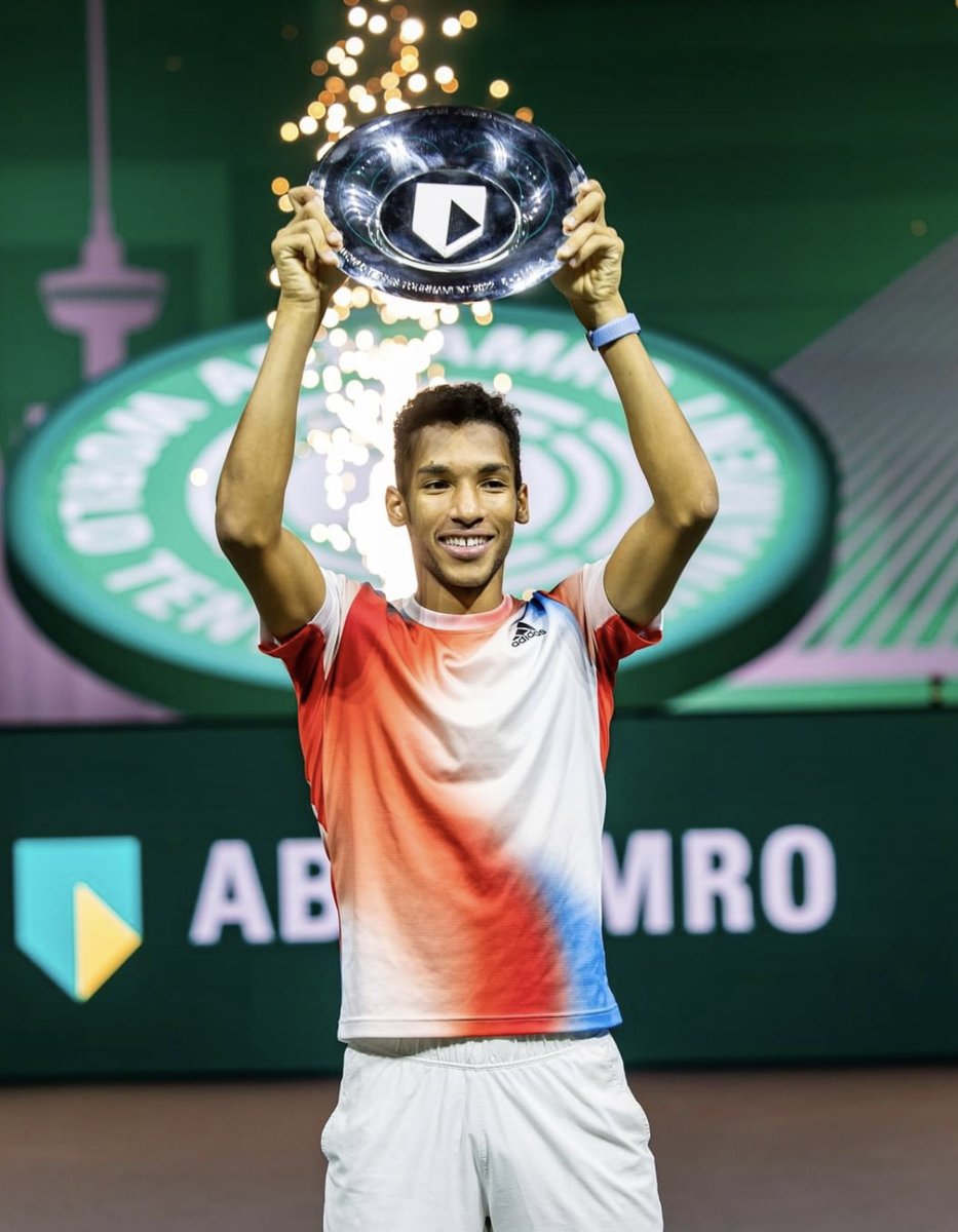 First title claimed where he made his ATP debut in 2018 🏆

@felixtennis l #abnamrowtt