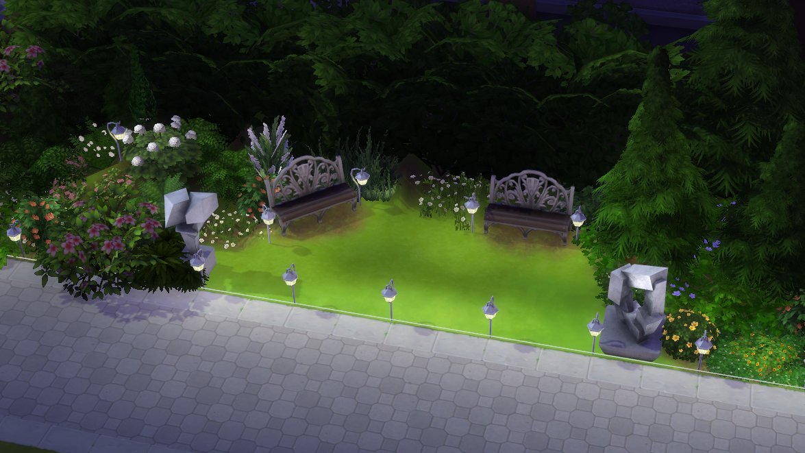 GoGoRises's tweet photo. Secret grotto at the back of the Willow Creek Archive I'm redesigning in Base Game. I love it so much! Perfect for night owls & vampires alike!
#TheSims #ShowUsYourBuilds #Sims4 #EAGames #SecretArea #NightGarden #VampireSims #SimsGarden #Garden #Nature #BaseGame #WillowCreek https://t.co/bOuGeBUrD4