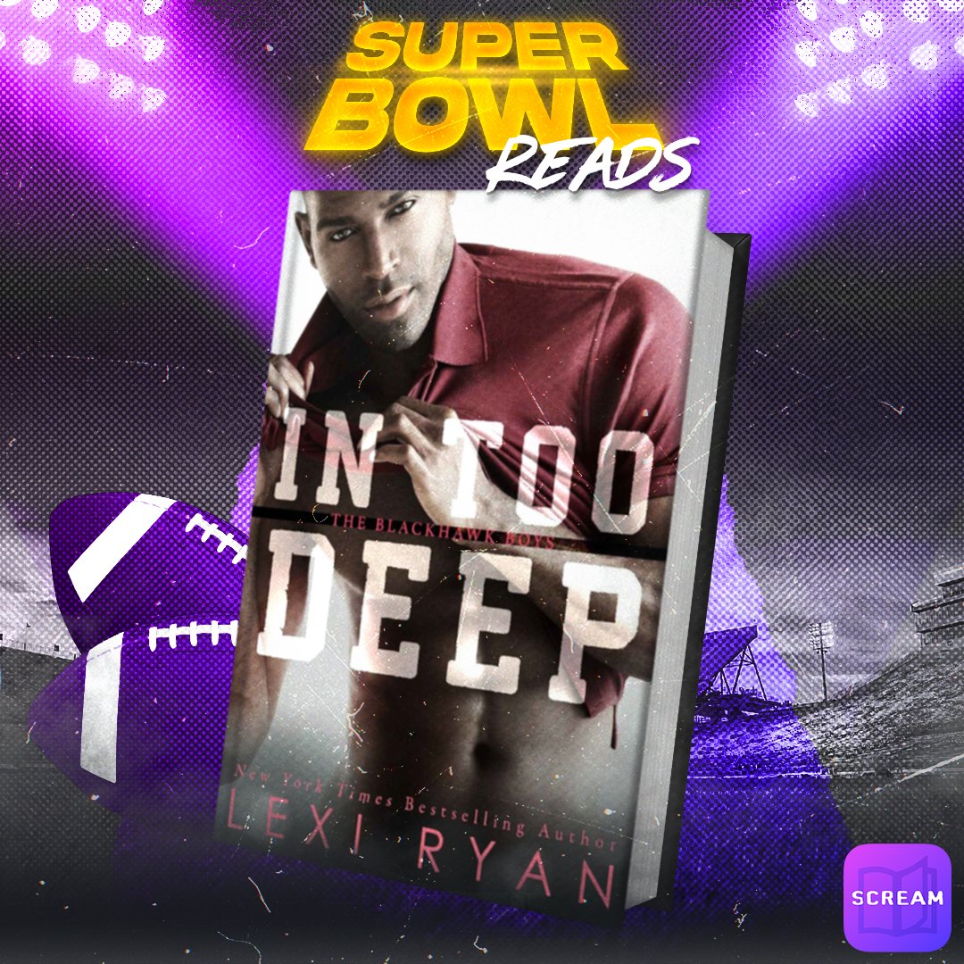 AppScream's tweet image. Are you a football fan and you are looking for something to read before the Big Game?🏈😍

Check out our Super Bowl book recommendations! 📚
These books will make you Scream for more! 😱

#ScreamApp #SuperBowlLVI