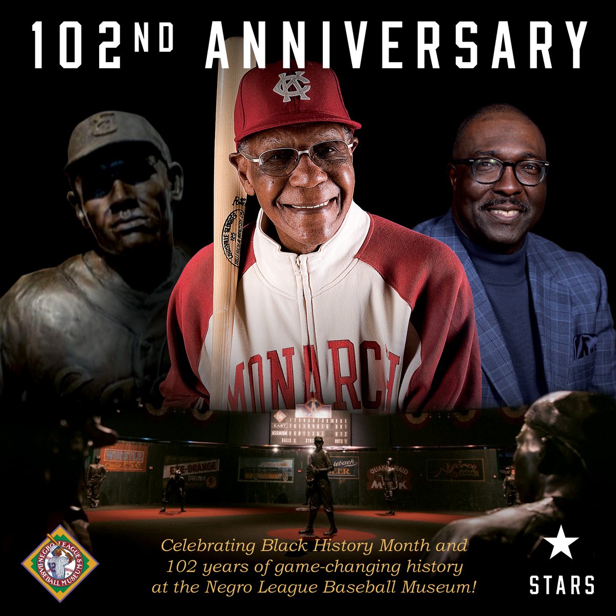 On this day in 1920, the legendary Andrew “Rube” Foster declared a league of his own - the Negro Leagues. Today, we celebrate 102 years of game changing history alongside our partner - the <a href="/NLBMuseumKC/">Negro Leagues Baseball Museum</a>.