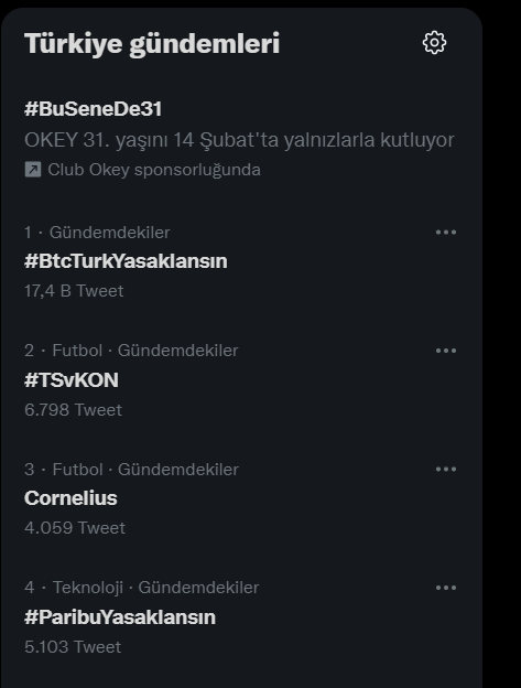 mranewliz's tweet photo. Türkiye gündeminde #BtcTurkYasaklansın ve #ParibuYasaklansın var📌

Bu durumun sebebinin yabancı borsaların yasaklanmasını talep eden yasa taslağı!!

Bu hashtagi destekleyenler tweeti favlasın, gündemi biraz da biz belirleyelim👇🔥 https://t.co/LfyamnapsR