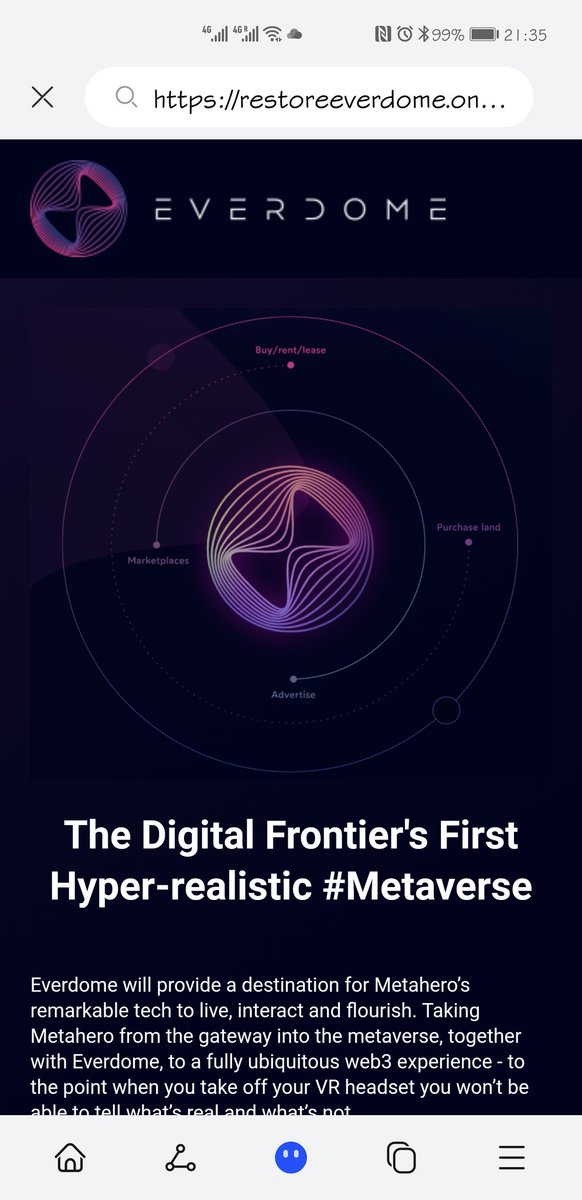 chiptanner20's tweet photo. @Everdome_io Hello. Is this a legit link to buy DOME? https://t.co/oGe3CXO6gB