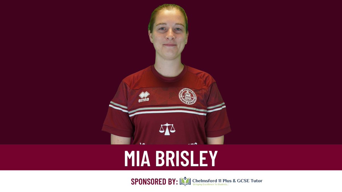 ClaretsWomen's tweet photo. Today’s POM and Managers’ POM  @Miabrisley awesome at right back, quality going forward and so strong in recovery- great game Mia 👏🏻👏🏻👏🏻 https://t.co/s59r30qoYH