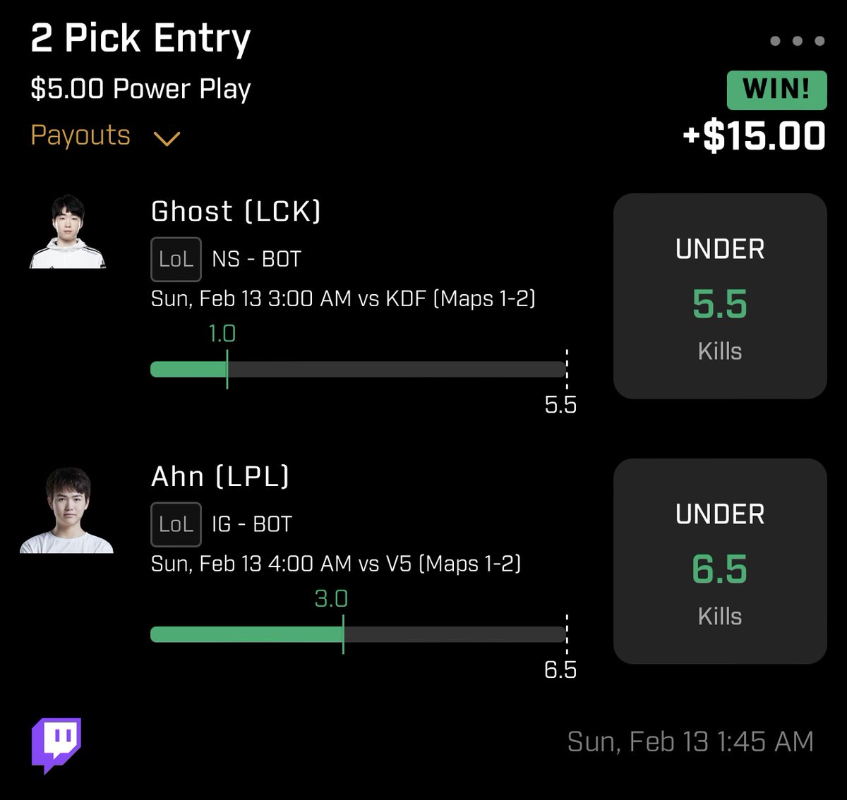phillydfs's tweet photo. Thanks for the late night fire 🔥 @SrirachaDfs https://t.co/6dNB2vhIP7