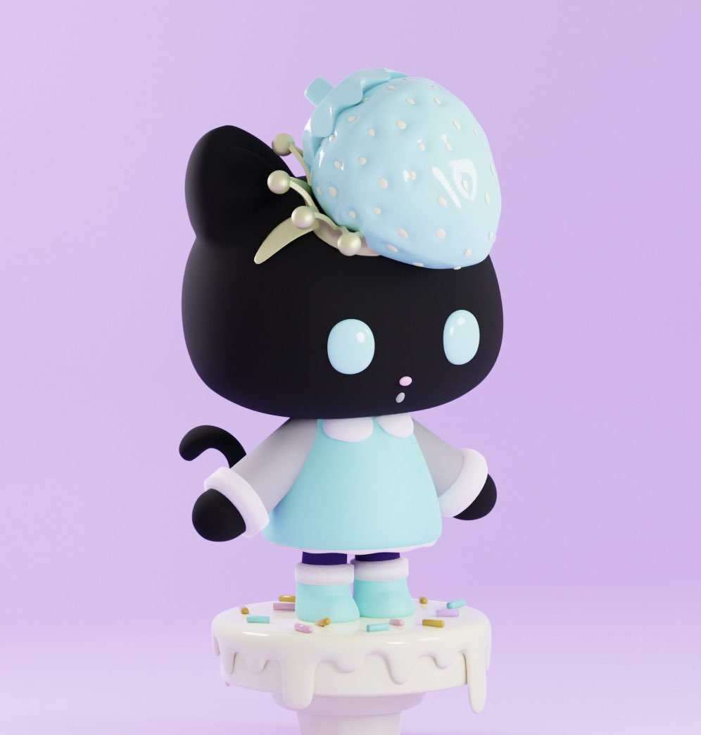 cajicajig's tweet photo. The Black 🐱 is also the cutest, right?
✨✨💕💕✨✨💕💕
2/14 on sale！

#3D #cajicaji #nft #opensea #valentine https://t.co/POoa2QIFHT