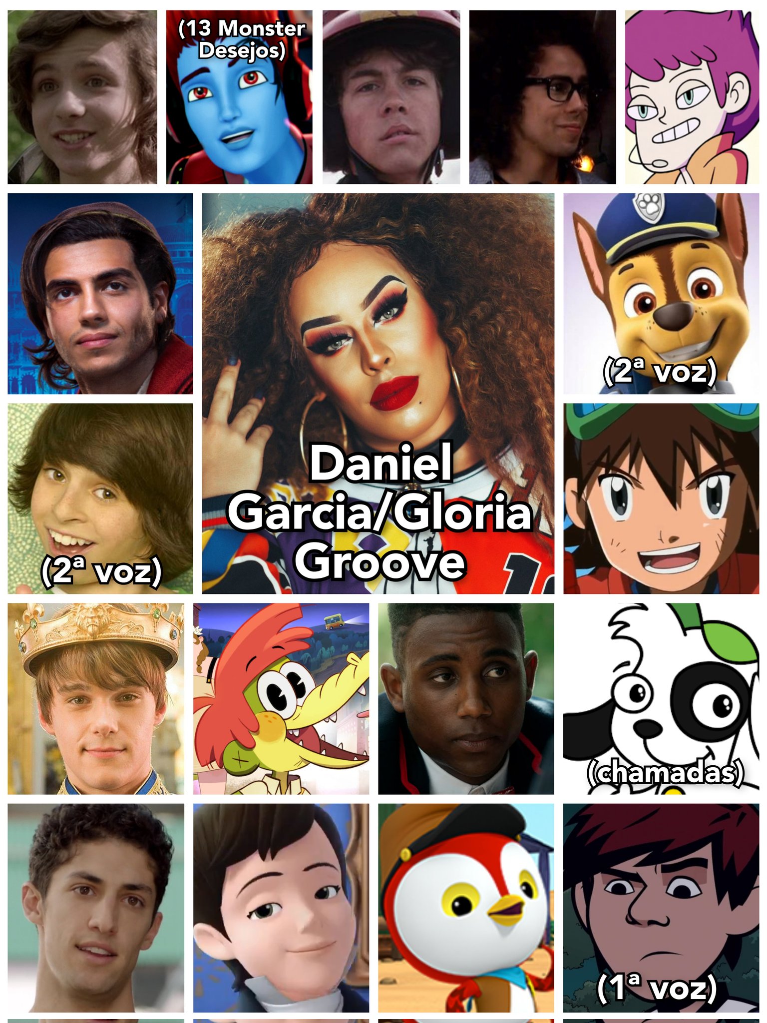 Personagens Com os Mesmos Dubladores! on X:  / X