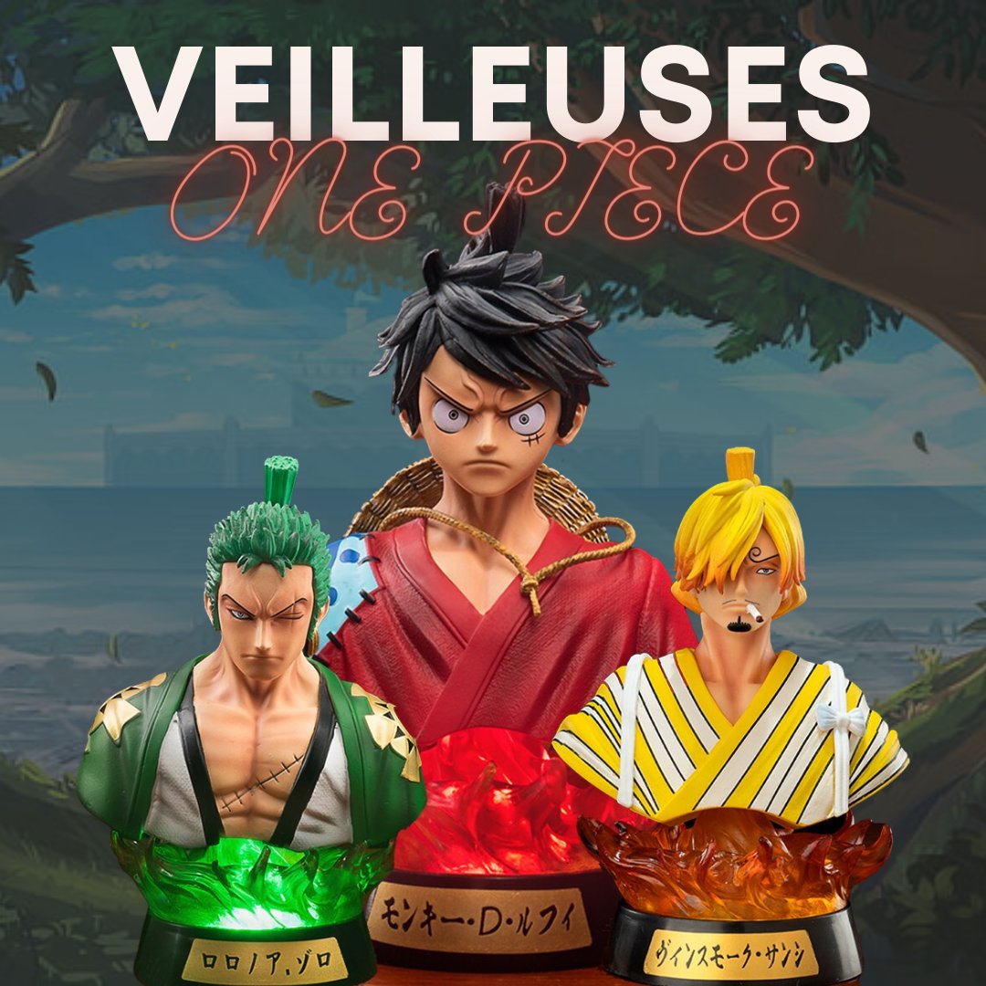 KMangaFR's tweet photo. 🏴‍☠️ KIHORDA x Figurines veilleuses One Piece

☠️ Oubliez votre veilleuse classique et craquez pour l'un de nos modèles Luffy, Zoro ou Sanji !

❤️ Profitez de 10% de réduction jusqu'à demain soir avec le coque HINATA :  https://t.co/cRo66aANug https://t.co/zGJSSeDwkv