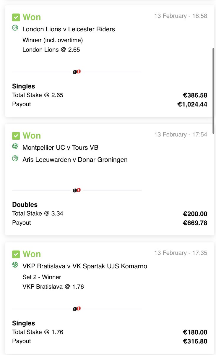 ASBBets's tweet image. London thank you! ✅💰