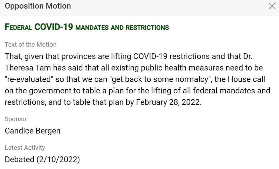 BlakeRichardsMP's tweet image. Canada's Conservatives have forced a vote on removing all federal COVID-19 mandates &amp;amp; restrictions.
The vote will take place Monday afternoon, and I will proudly vote in favour of freedom.
Please share this post to spread the word that Canada's Conservatives are fighting for you!