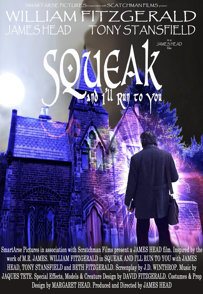 JamesHeadActor's tweet image. Hi all,
Just to let you know that apart from Amazon Prime Video, "Squeak and I'll Run to You" has also been bought by AlleyOpp in the UK and if you are in the USA, it can now be found on Overdrive and Tubi.
Our little film seems to be going down well.