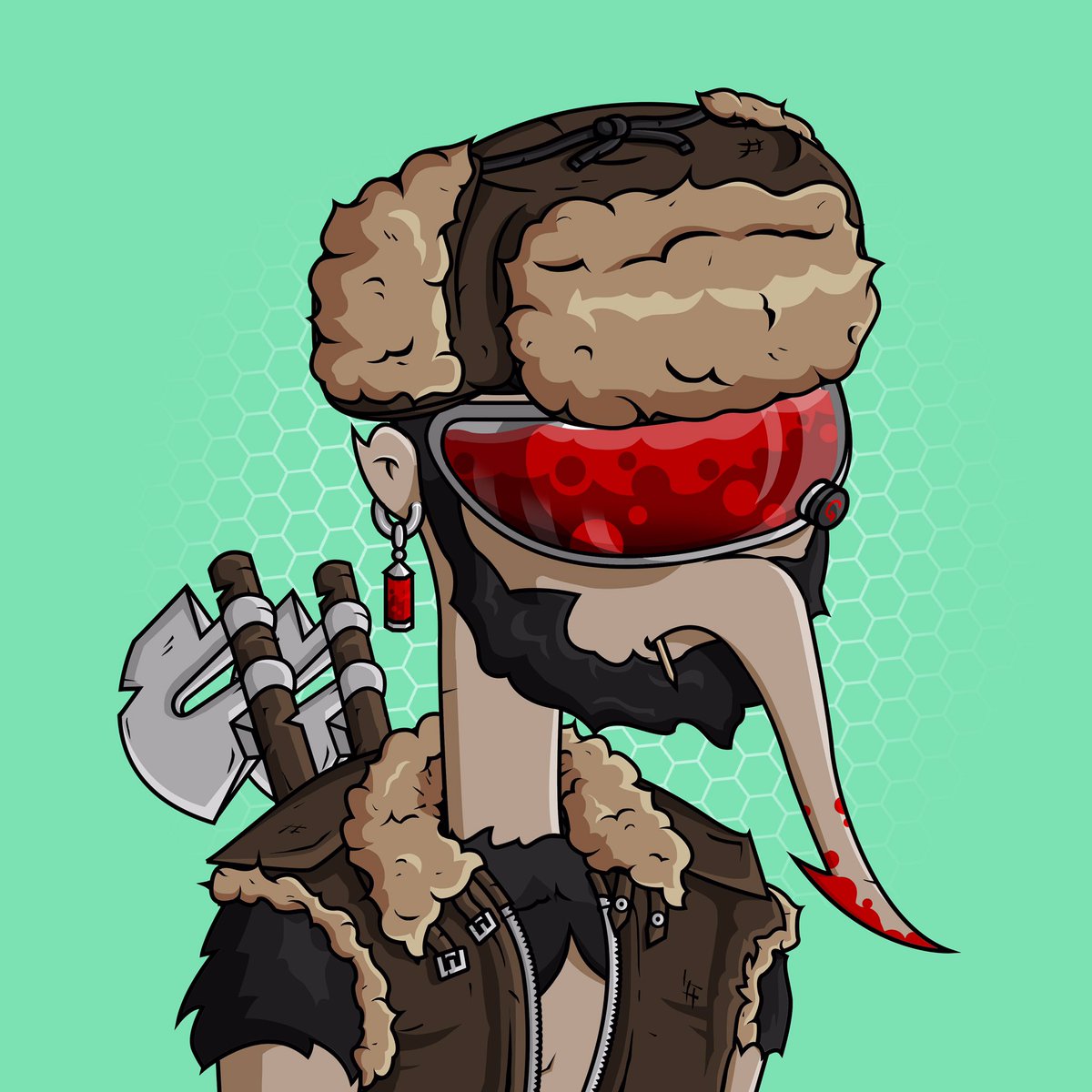 MadMosquitos's tweet photo. 🚨 SNEAK PEEK🚨

Raised by two brown bears deep in the icy mountains of Dagestan, we present to you a distant cousin of @TeamKhabib , MAD “Lumberjack”🐺

Years of solitude have sharpened his senses. A warrior who doesn’t question the orders given by his superiors. 🦟⛓

#nft https://t.co/T4ugey0Hqs