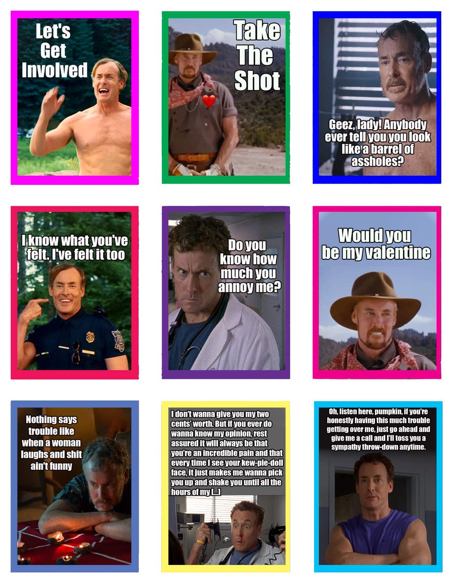 jcmfanclub's tweet photo. We have an early #ValentinesDay2022 gift for you @jcmfanclub . Print out these @JohnCMcGinley #Valentines and give them to someone special. https://t.co/6RcDUpjCDE