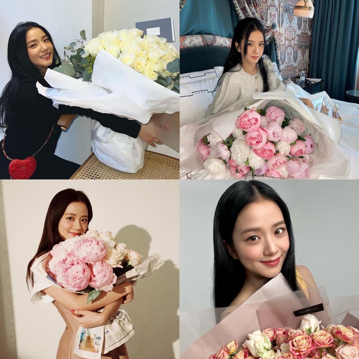 kim jisoo is always prettier than the flowers 💐