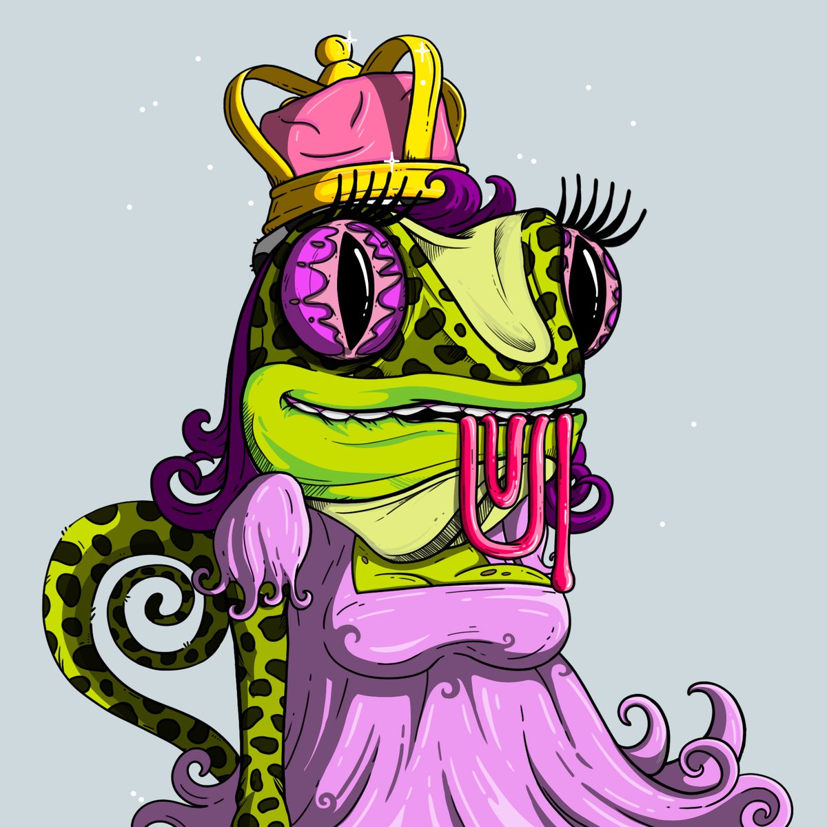 ash_bush's tweet photo. Here you go @eddacrypto - from one Cham Queen to another! 👑 Lmk what wallet you want me to send this little VIP @Chameleon_NFT  to 💚 #chamfam

https://t.co/VKJwbrmlXw https://t.co/os32HKGlDg