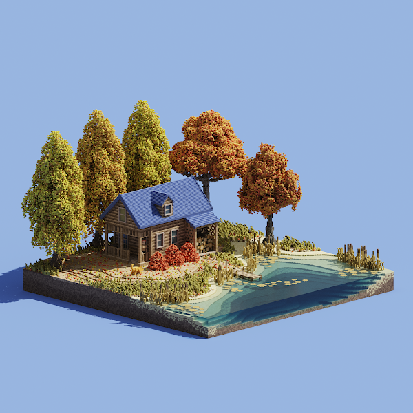 andwhew's tweet photo. The Voxel Ville drops have consistently sold out, small batches of NFT properties released via the themes of the map section. 

After selling out there's been heavy interest for each new section on secondary markets. Right now the floor is about 5X the mint price. 👀 https://t.co/4Oxpva4vsy
