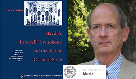 MozartCircle's tweet photo. New Exclusive
@MozartCircle Interview with
International Musicologist & University Professor
@MiguelAMarinL! @fundacionmarch @unirioja
Chosen for you:
#JamesWebster @Cornell University
Haydn's Farewell Symphony and the Idea of Classical Style! #ff
https://t.co/y03k2eEcGo https://t.co/3dfo9SJ6cZ