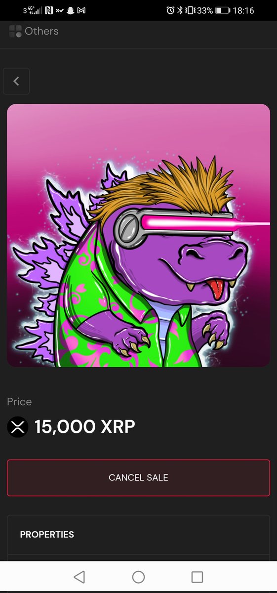 Go baby go DM me if you would like to make an offer #zillas#nft#gobabygo