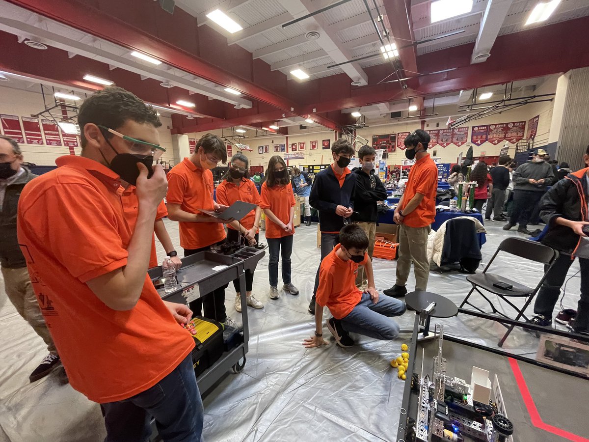 Mamaroneck Robotics (@mamkrobotics) on Twitter photo After a quick lunch break, the team is back at work tweaking our Autonomous code for afternoon matches #OMGrobots <a href="/MamaroneckED/">Mamaroneck Schools</a> After a quick lunch break, the team is back at work tweaking our Autonomous code for afternoon matches #OMGrobots <a href="/MamaroneckED/">Mamaroneck Schools</a>
