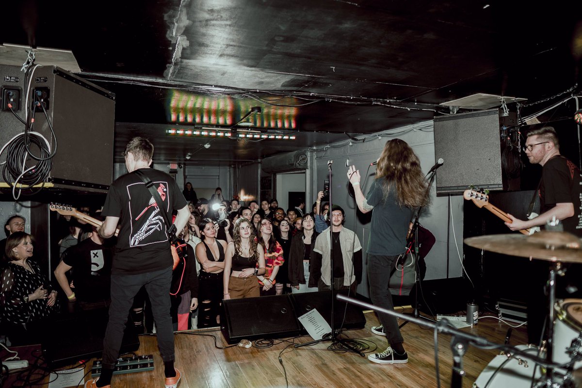 HalfHearted_CT's tweet photo. We honestly were a little nervous with how last night would go. First proper show back in 2+ years AND the date got postponed. But over 150 of you guys came out to party and it was the most fun we’ve had in a very long time 💜 We’ll be back soon! Recording new music now 😎 https://t.co/CRW5zd3Xtg