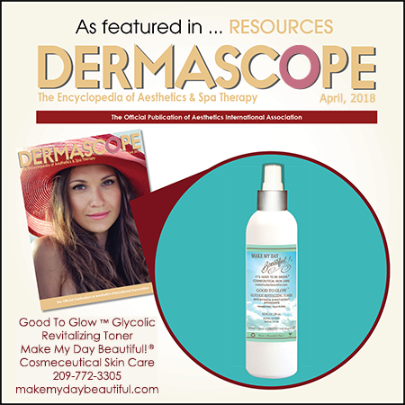 MakeMyDayBeauti's tweet photo. Learn the difference between #toners, astringents, hydrosols &amp; more in this very informative article .@DERMASCOPE Magazine. Experience the benefits of #GlycolicAcid with #MakeMyDayBeautiful!® #ItsGoodToBeGreen®  "Good To Glow" Glycolic Revitalizing Toner.😊https://t.co/tfGq1ROaef https://t.co/DZFi6ho9mO