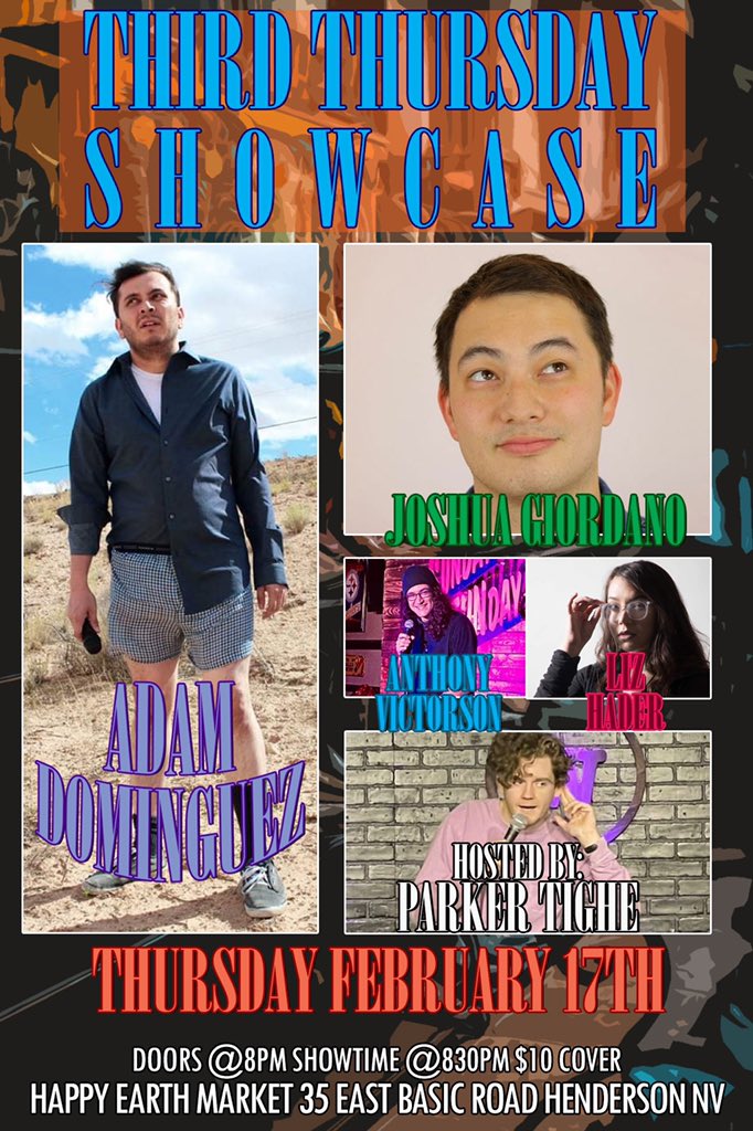 do you like standup comedy? probably not but if you want to watch me do it here are the places i’m gonna be in the coming weeks