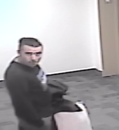 bcpolicemn's tweet photo. On 2/7/22, @BCFD1949 and BCPD responded to smoke in a commercial office building at 57xx Shingle Creek Parkway. Small fires were started by this person while there were other people inside the building. We would like to speak with this person and help him get resources. https://t.co/LriFwIDBJN